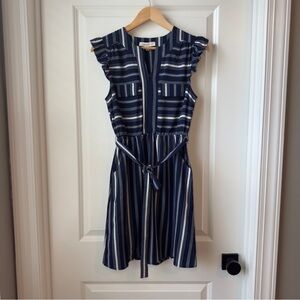 MONEAU Casual Sleeveless Midi Dress